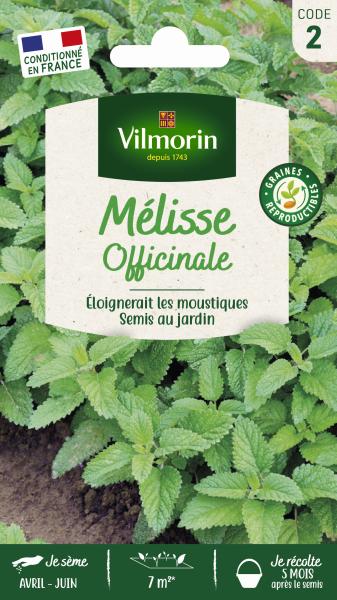 Aromatiques - Mélisse Officinale - PACKAGING_RECTO